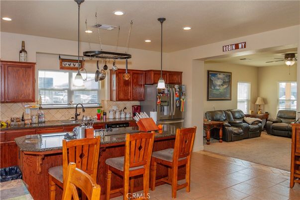 Interior, Kitchen, Living room, Pendant Lights, Recessed Lighting