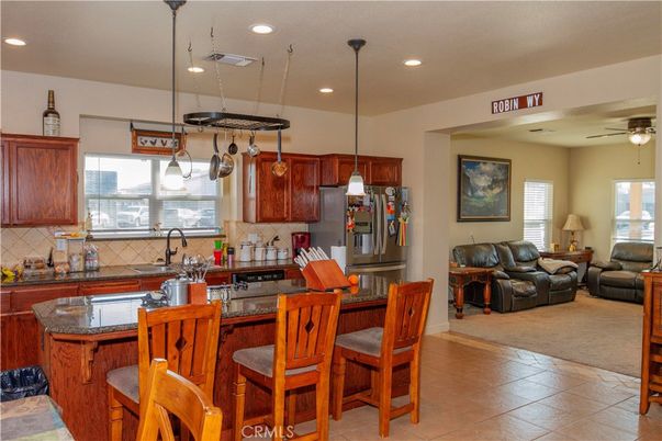 Interior, Kitchen, Living room, Pendant Lights, Recessed Lighting