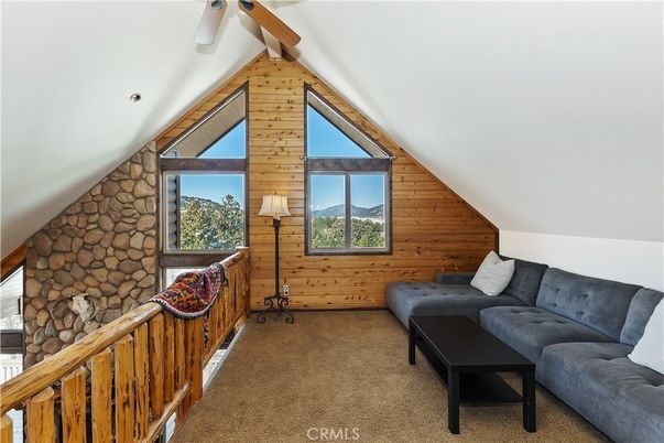 Interior, Living room, Stone Walls, Wooden Walls