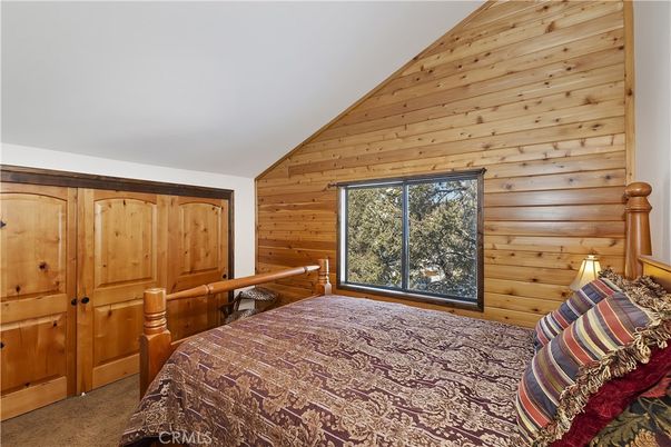 Bedroom, Interior, Wooden Walls