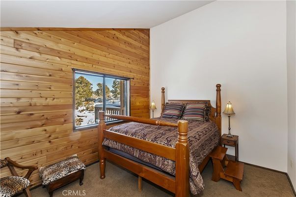 Bedroom, Interior, Wooden Walls