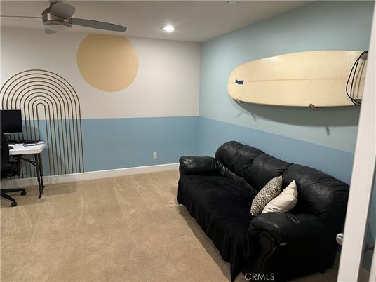 Home Office, Interior, Recessed Lighting