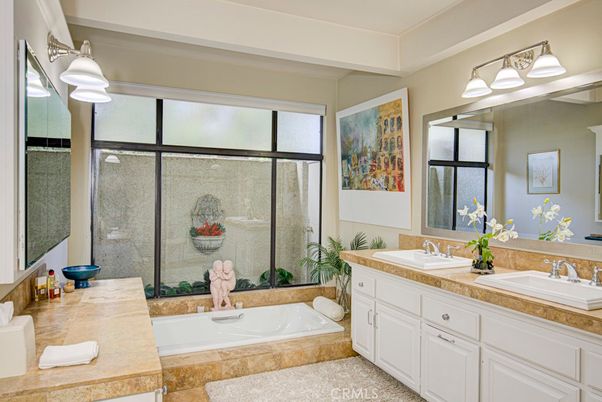 Bathroom, Dual Sink Vanities, Glass Shower, Interior