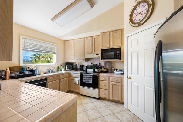 Interior, Kitchen, Tile Countertops