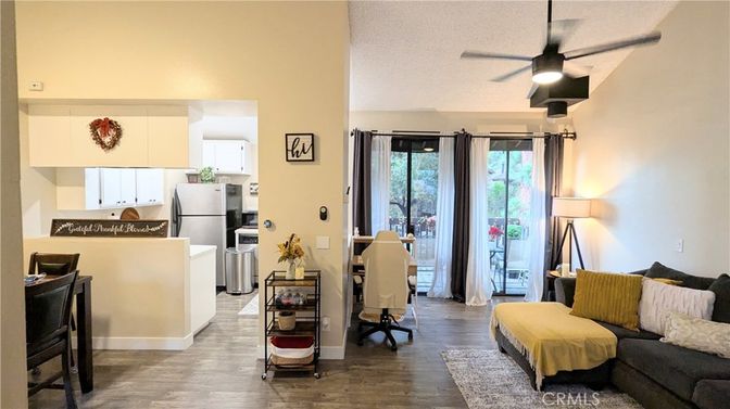 Interior, Kitchen, Living room, Wood Texture Flooring