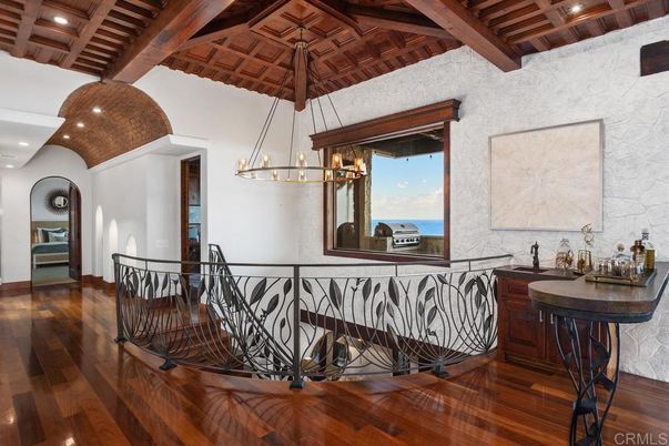 Interior, Pendant Lights, Recessed Lighting, Water, Wooden Beams, Wooden Ceilings, Wood Texture Flooring