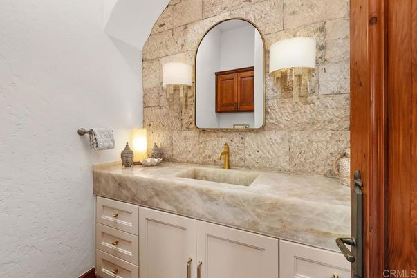 Bathroom, Interior, Stone Walls