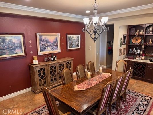 Chandelier, Dining room, Interior, Recessed Lighting