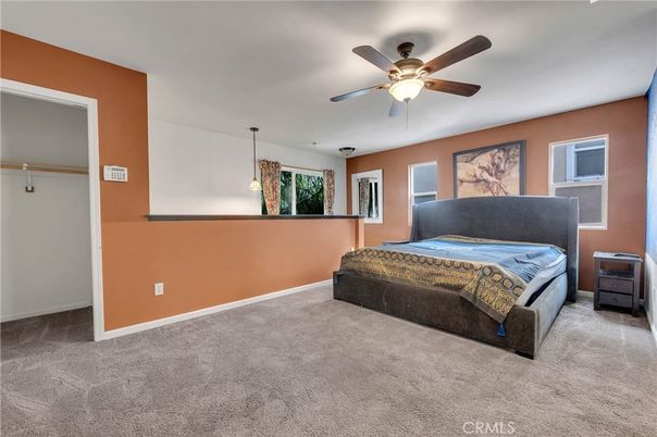 Bedroom, Interior, Pendant Lights