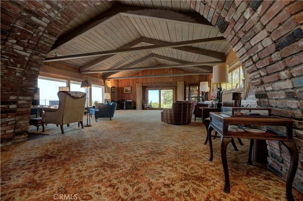 Fireplace, Interior, Living room, Stone Walls, Wooden Beams
