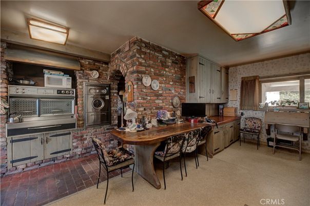 Dining room, Interior, Kitchen, Stone Walls
