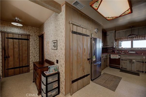 Interior, Kitchen, Wooden Beams