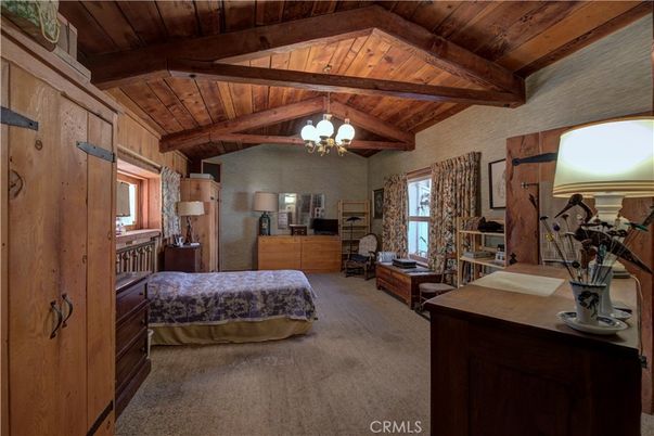 Bedroom, Interior, Wooden Beams, Wooden Ceilings, Wooden Walls