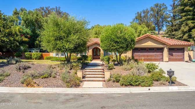 Attached, Backyard, Exterior, Facade, Mediterranean