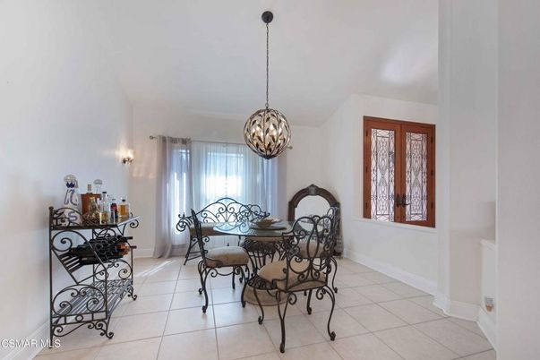 Dining room, Interior, Pendant Lights