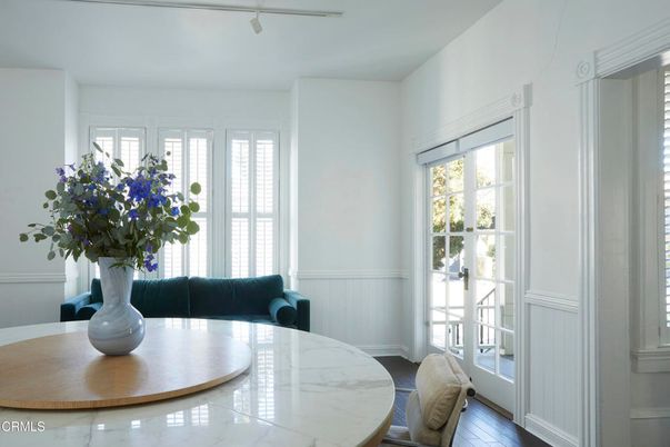 Dining room, Interior, Wood Texture Flooring