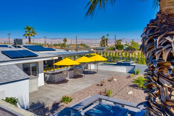 Backyard, Exterior, Solar Panels