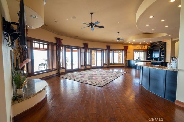 Interior, Recessed Lighting, Wood Texture Flooring