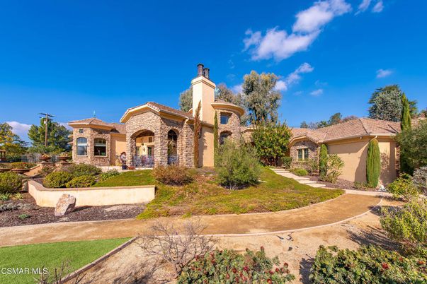 Backyard, Exterior, Facade, Mediterranean