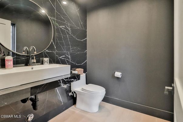 Bathroom, Interior, Marble Walls