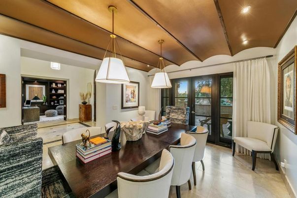 Dining room, Interior, Living room, Pendant Lights, Recessed Lighting