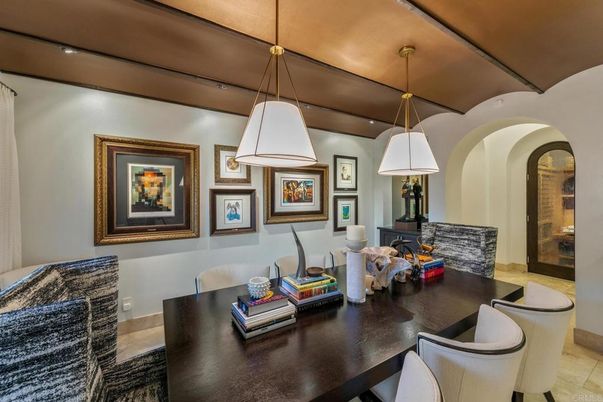 Dining room, Interior, Pendant Lights
