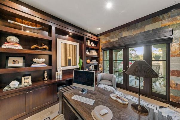 Home Office, Interior, Recessed Lighting
