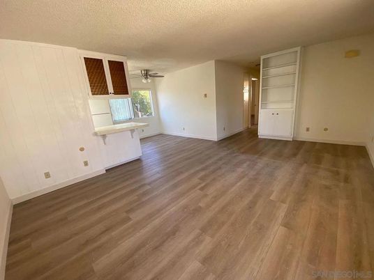 Empty room, Interior, Wood Texture Flooring