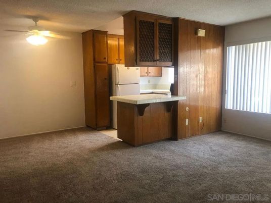 Empty room, Interior, Kitchen, Wooden Walls