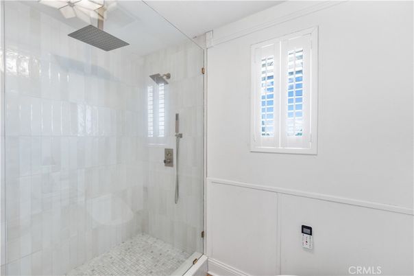 Bathroom, Dual Sink Vanities, Interior, Recessed Lighting, Walk-in Closets, Wood Texture Flooring