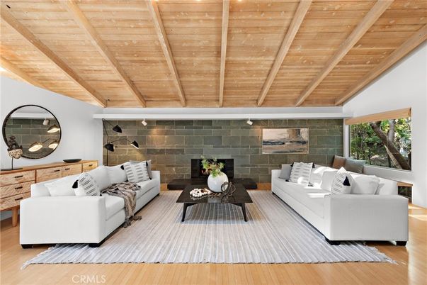 Interior, Living room, Stone Walls, Wooden Beams, Wooden Ceilings, Wood Texture Flooring