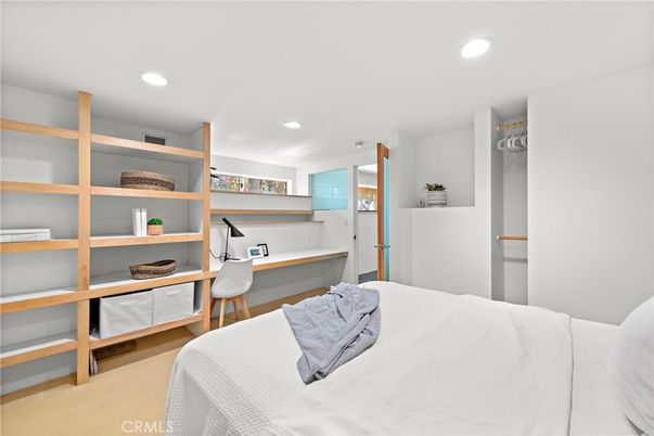 Bedroom, Home Office, Interior, Recessed Lighting