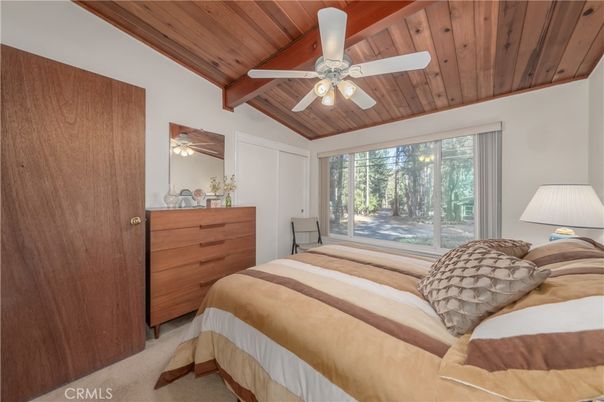 Bedroom, Interior, Wooden Beams, Wooden Ceilings