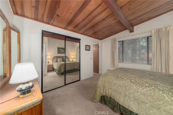 Bedroom, Interior, Wooden Beams, Wooden Ceilings