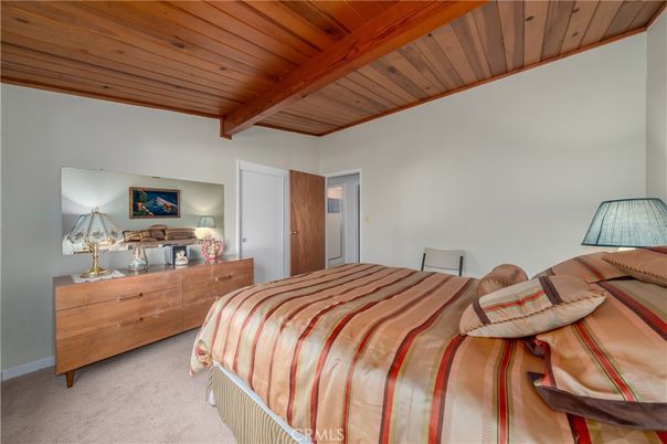 Bedroom, Interior, Wooden Beams, Wooden Ceilings