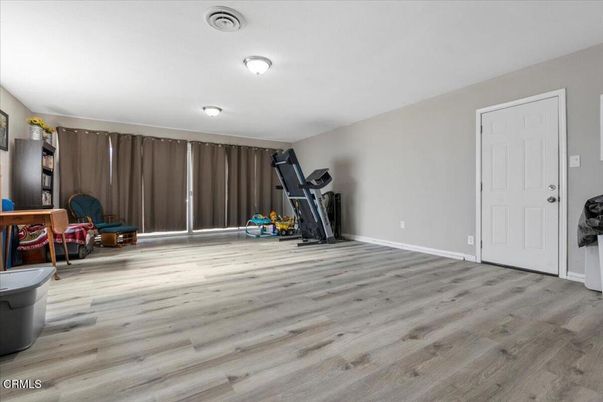 Fitness Equipment, Interior, Wood Texture Flooring