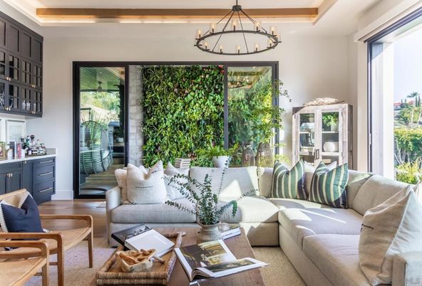 Chandelier, Interior, Living room, Wood Texture Flooring