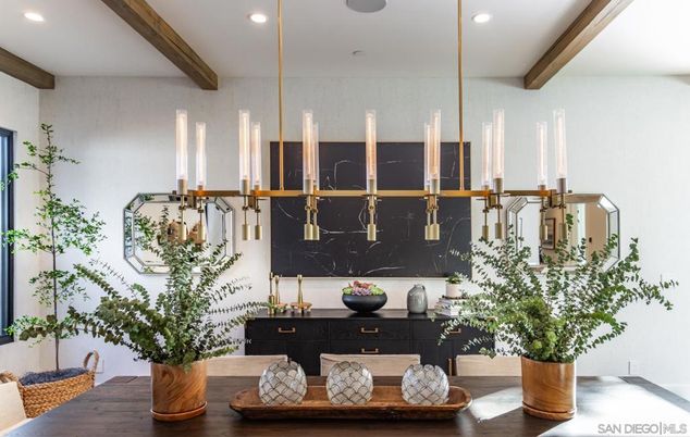 Interior, Recessed Lighting, Wooden Beams