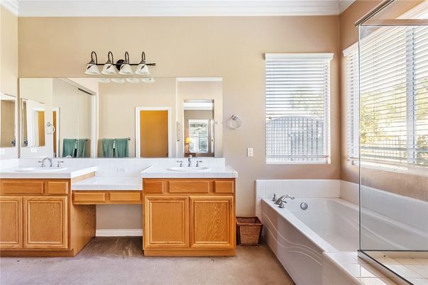 Bathroom, Dual Sink Vanities, Interior, Tile Countertops
