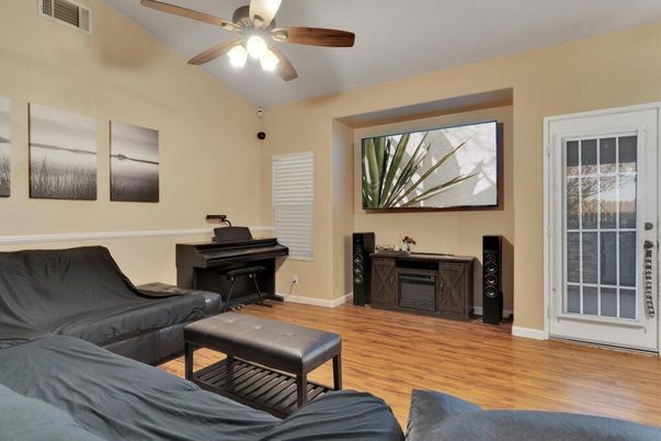 Interior, Living room, Piano, Wood Texture Flooring