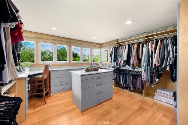 Interior, Recessed Lighting, Walk-in Closets, Wood Texture Flooring