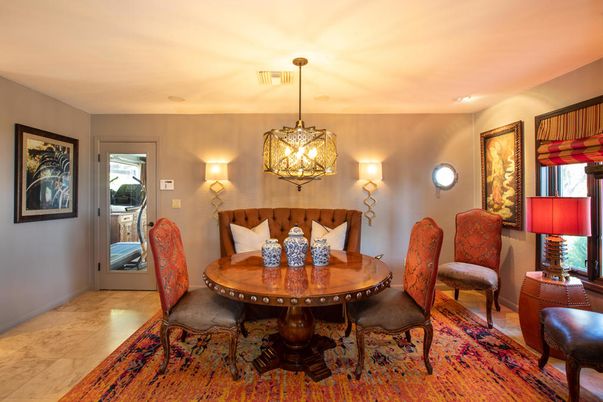 Dining room, Interior, Pendant Lights