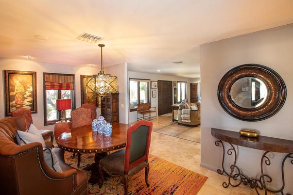 Dining room, Interior, Living room, Pendant Lights, Recessed Lighting