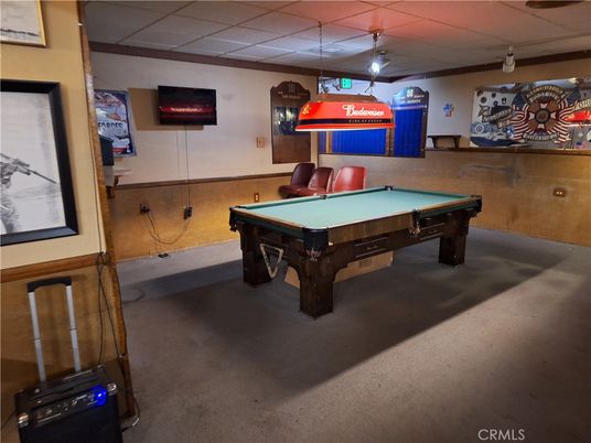 Billiard Table, Game Room, Interior