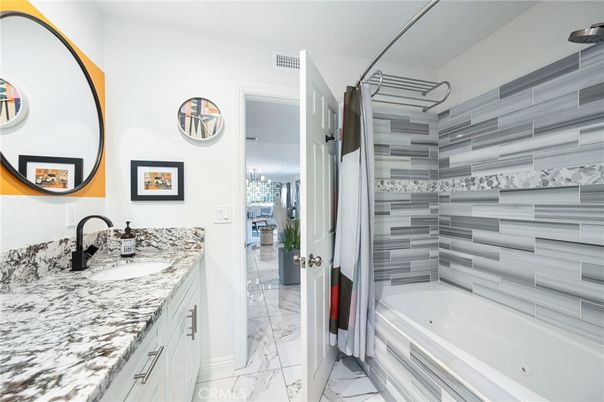Bathroom, Dual Sink Vanities, Interior, Marble