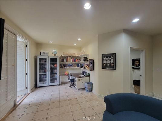 Home Office, Interior, Recessed Lighting