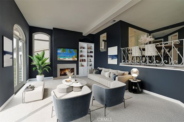 Fireplace, Interior, Living room