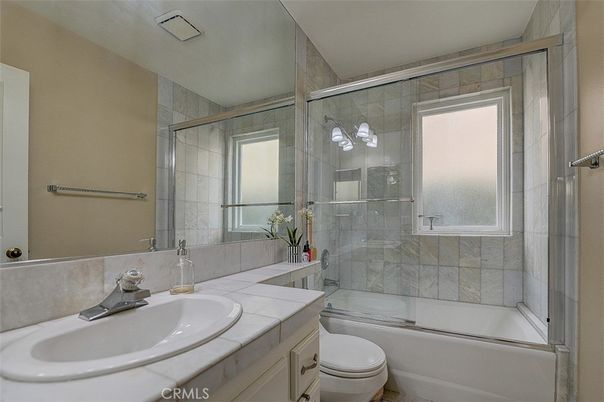 Bathroom, Glass Shower, Interior, Tile Countertops
