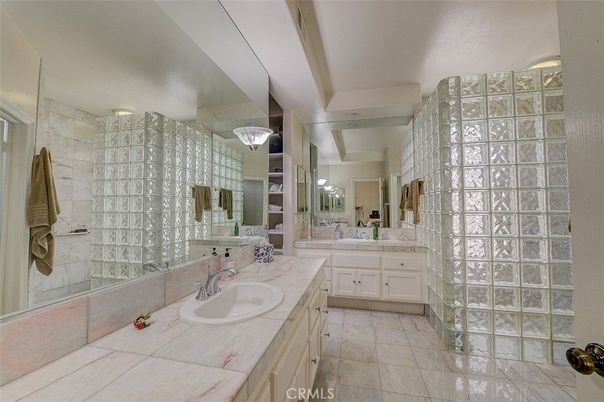 Bathroom, Dual Sink Vanities, Interior, Tile Countertops