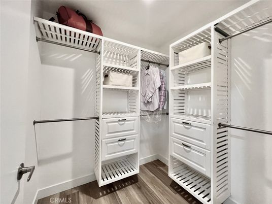 Interior, Walk-in Closets, Wood Texture Flooring